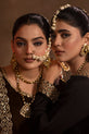 Black & Yellow Pakistani Wedding Dresses For Women
