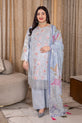 Heavily Embroidered Cotton Suit