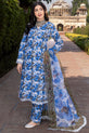 Pakistani Designer Blue Dress 