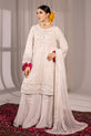 White Chiffon Sharara
