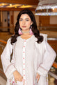 embroidered silk suit for women