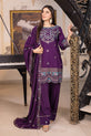 purple Dress For Mehndi 